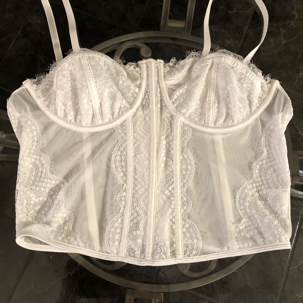 White bra